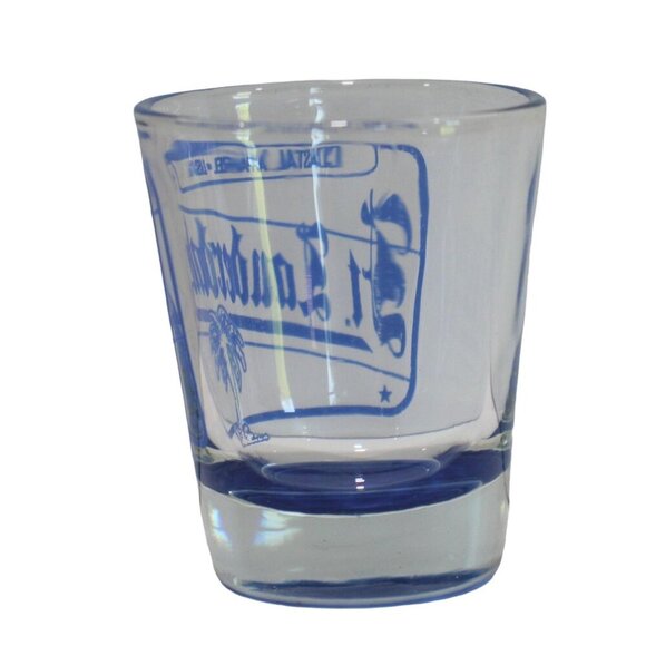 Shot Glass Ft Lauderdale Florida Coastal Palm Tree - Picture 2 of 2